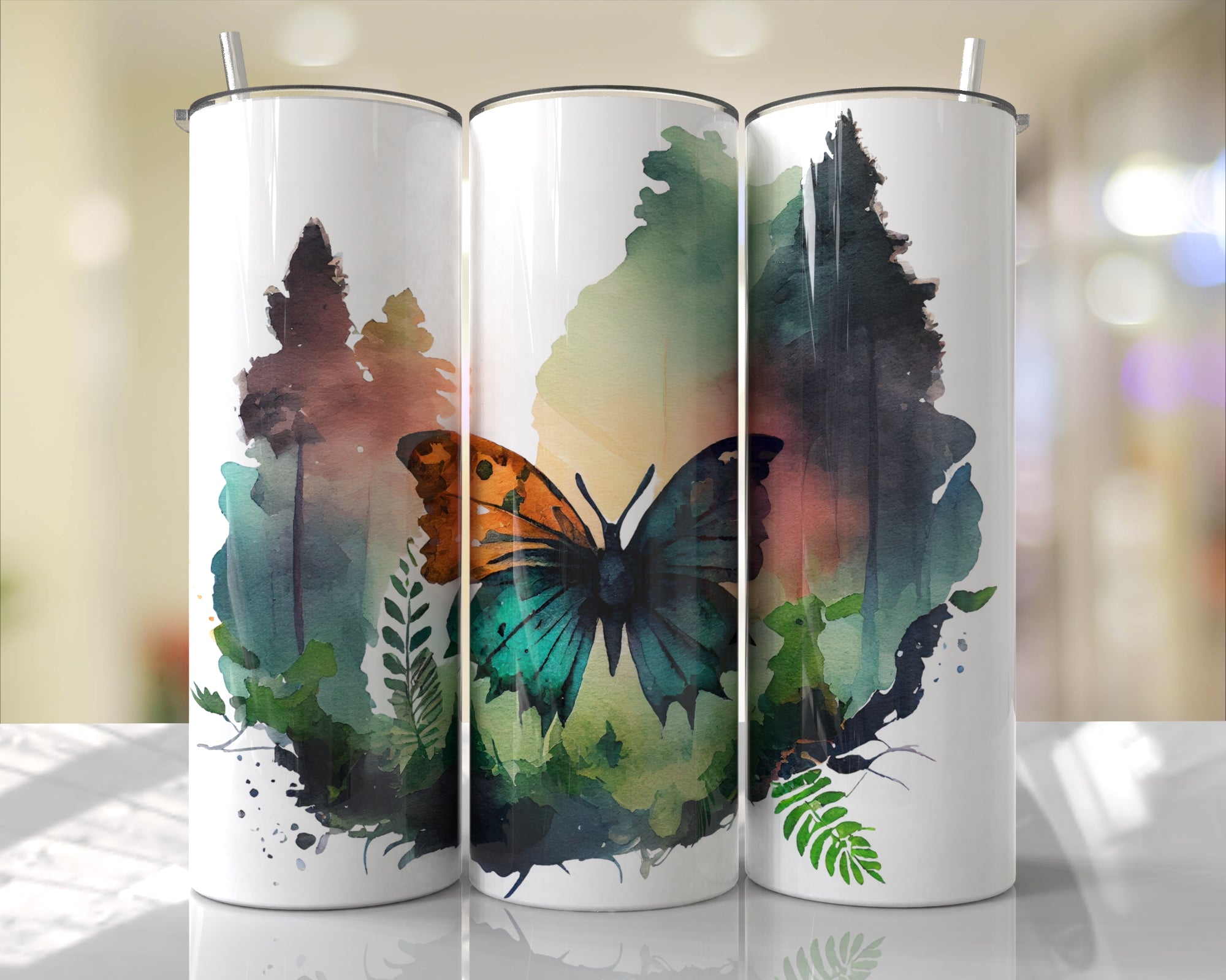 Butterfly Tumbler