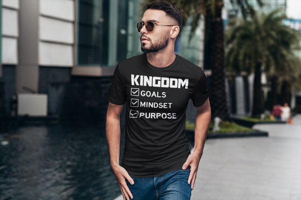 Kingdom Goals, Mindset, Purpose Short-Sleeve Unisex T-Shirt