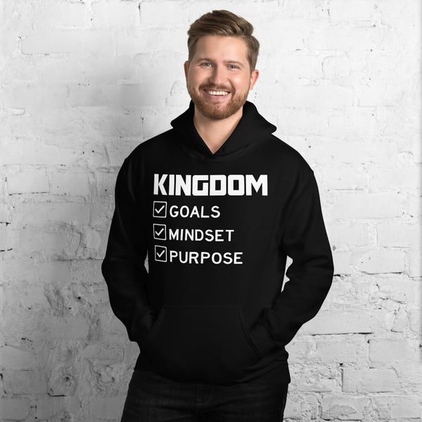 Kingdom Goals Mindset Purpose Unisex Hoodie